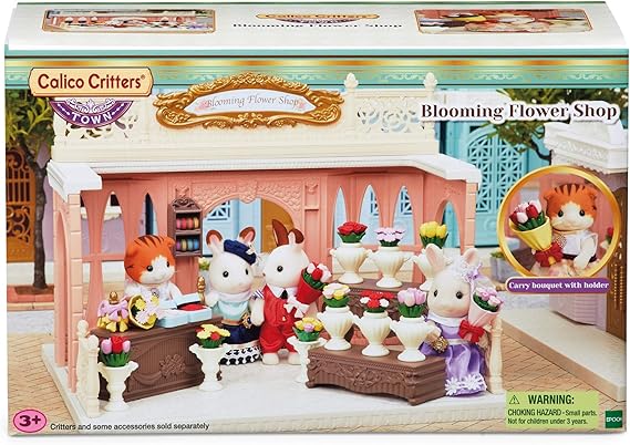 calico critters blooming flower shop