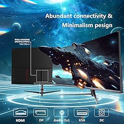Sealan 27inch 2k Curved Gaming Monitor QHD 165HZ