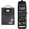 VIPERADE VE12 Folding EDC Organizer Pouch, Molle Tool Bag, Trifold Tool Pouch, Utility EDC Pocket Organizer for Outdoor and Daily Used