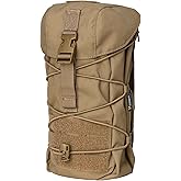IDOGEAR Tactical Pouch Molle Drawstring Magazine Dump Pouch Mag Recycling Pouch Universal Bag