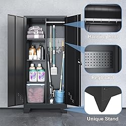 OSEILLC Metal Storage Cabinet with Locking