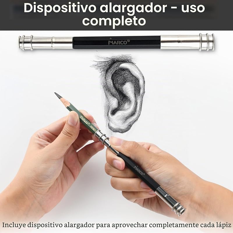 - Conjunto de Lápis de Esboço e Desenho, 25 peças, de alta qualidade, adequado para iniciantes, artistas, adultos e adolescentes, ideal para esboços detalhados e desenhos diários
