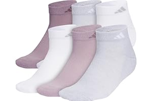 adidas womens Women's Athletic Cushioned 6-pack Low Cut