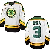 3 Ross The BOSS Rhea Hockey Jersey for Men,ST John's Shamrocks Stitched with EMHL Patch White Green Black