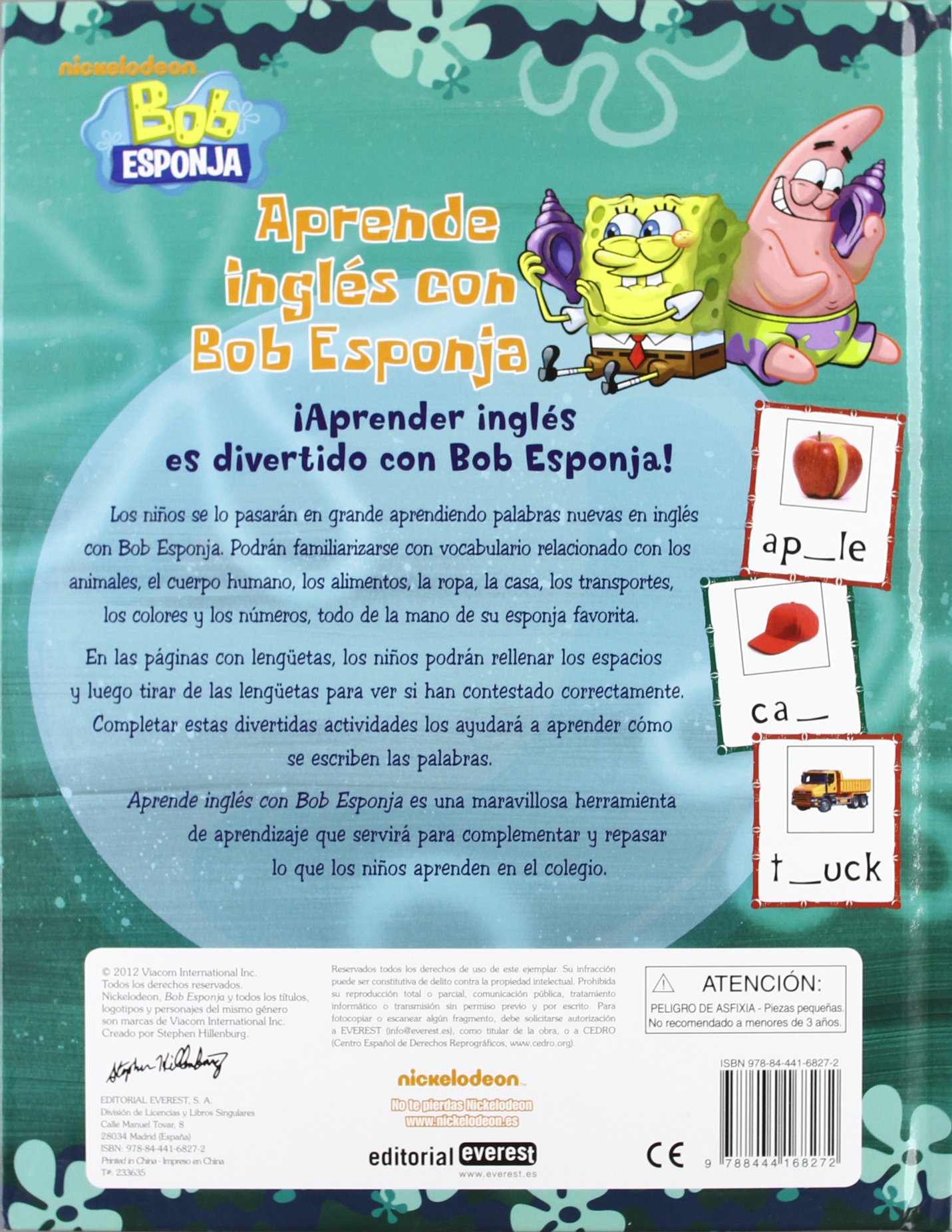 Personajes De Bob Esponja En Ingles