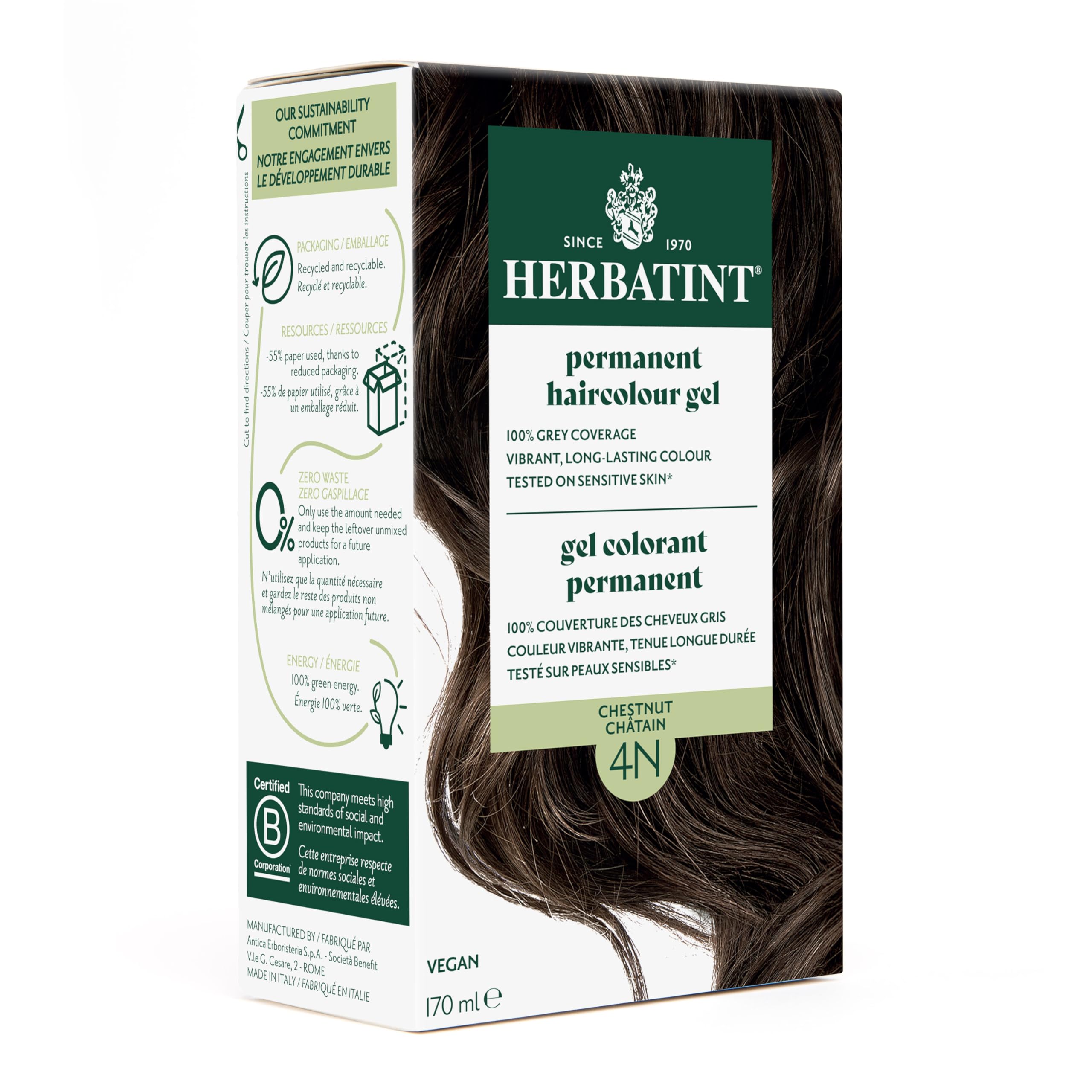 Herbatint | Hair Dye 4N Chestnut