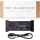 Logmor Cellular Smart Plug | 4G LTE, No WiFi Needed, API, Remote Control