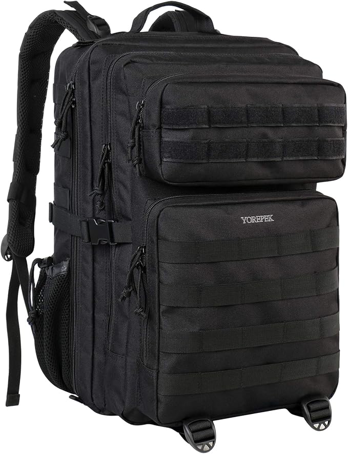 Military Tactical Backpack for Men, 42L Large Army Rucksack 3 Day