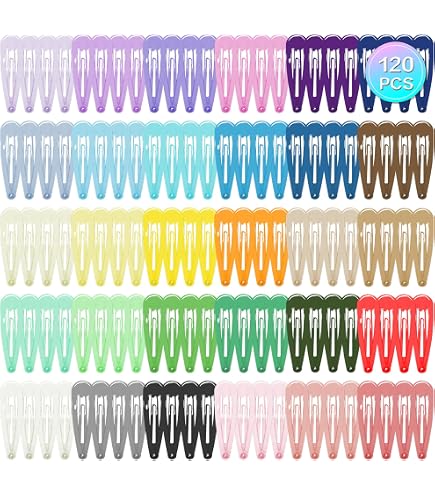 Amazon.com : yueton 10 Pairs Colorful Assorted Color Glossy  display picture 3
