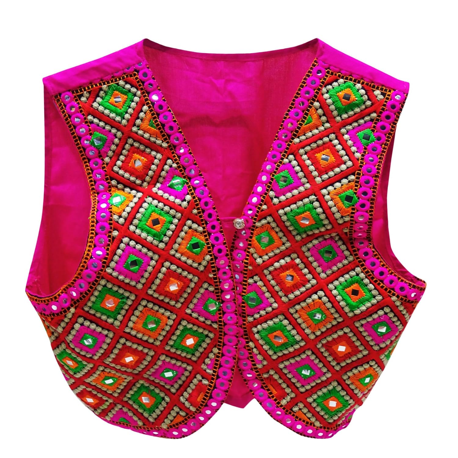 Peegli Indian New Banjara Rajasthani Women Jacket Kutch Embroidered