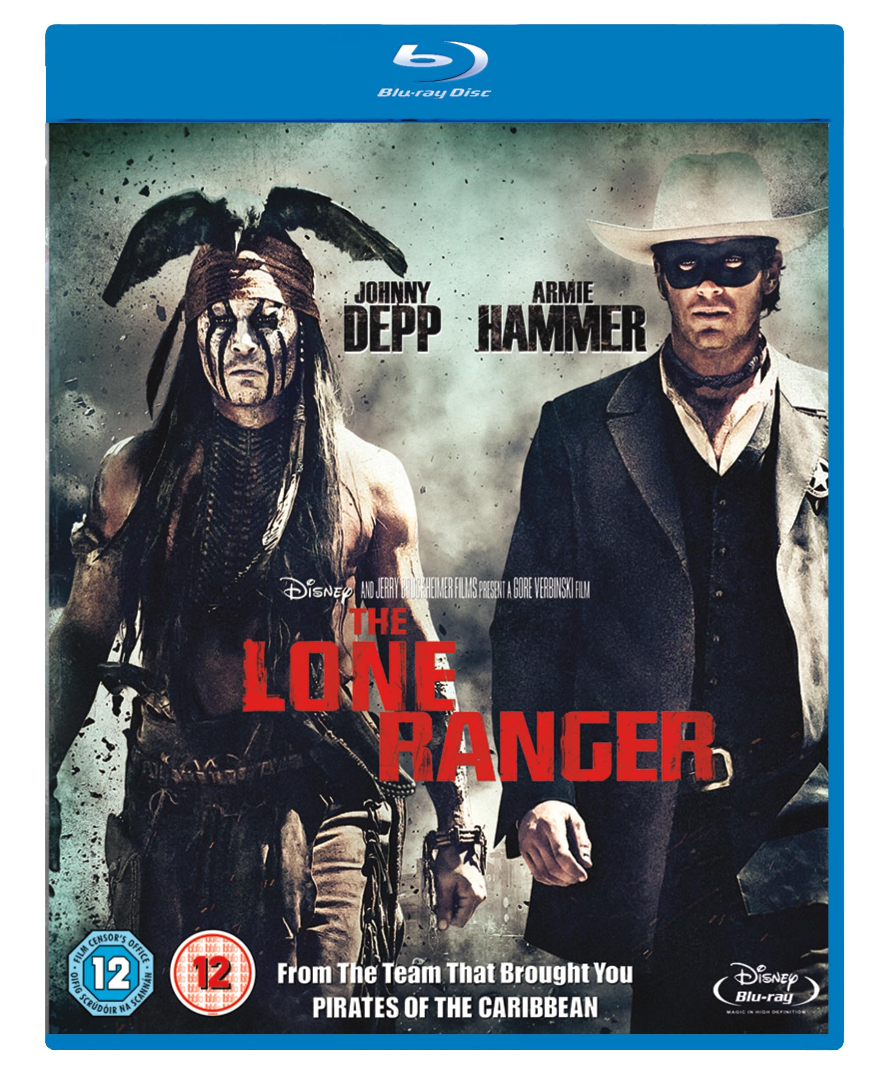 The Lone Ranger [Blu-ray] [Region Free]