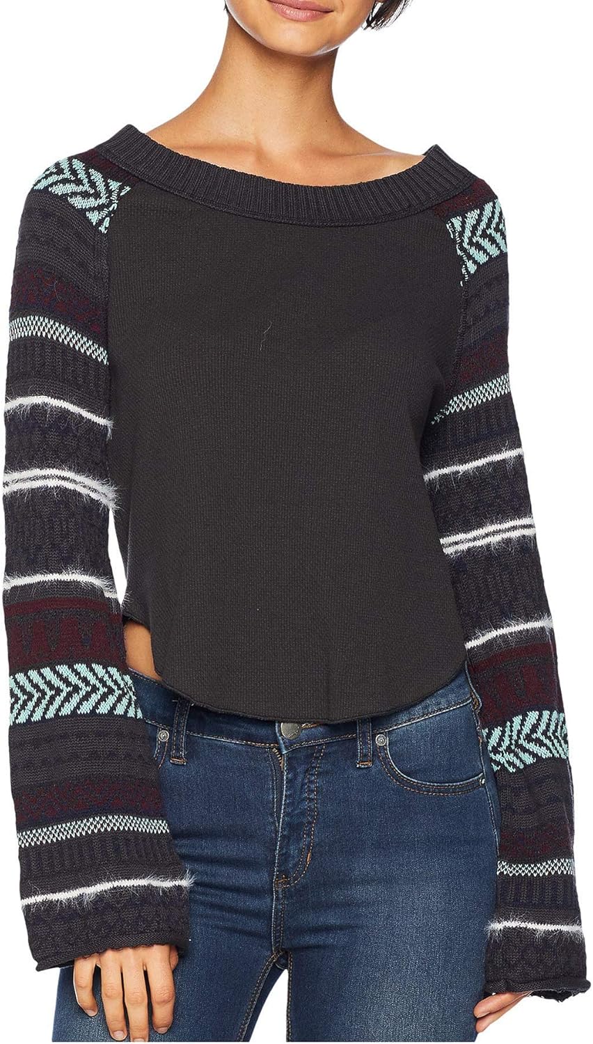 free people fair isle thermal