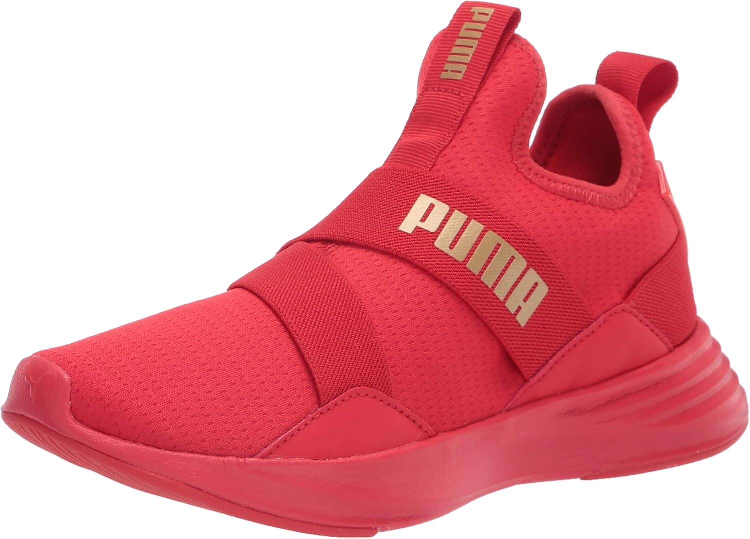 red puma trainers womens