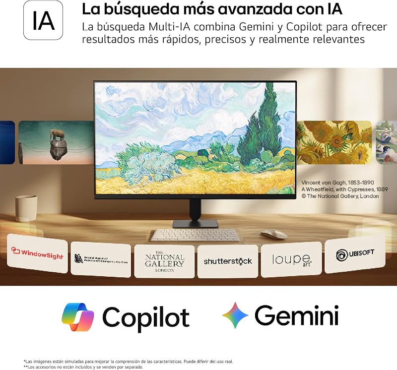Smart Monitor 32U701SB-B - A - 16:9, VA, UHD (3840 x 2160), Negro