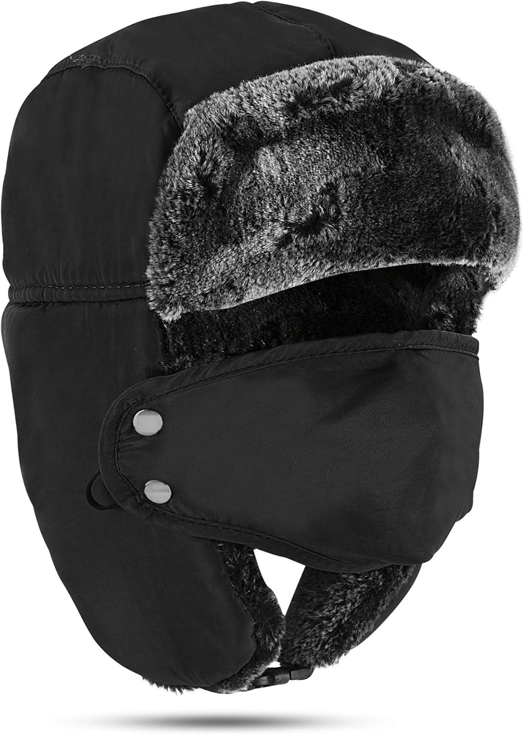 Russian Style Hat Ushanka Trooper Trapper Hats for Men and Women
