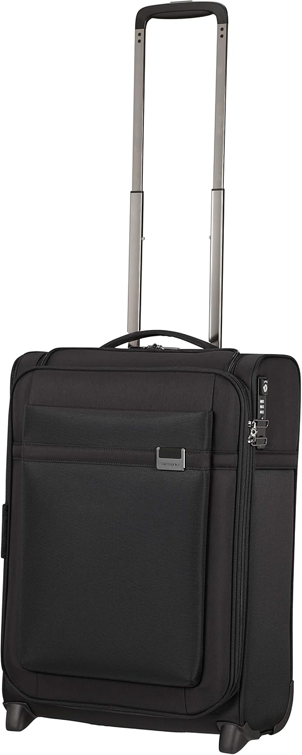 Samsonite Airea - Upright S Toppocket Expandable Hand Luggage, 2 Rolls, 55 cm, 41/46 L, Black, Upright S (55 cm - 41 L/46 L) - Image 5