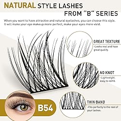 Lash Clusters B54 D Curl 16mm DIY Eyelash