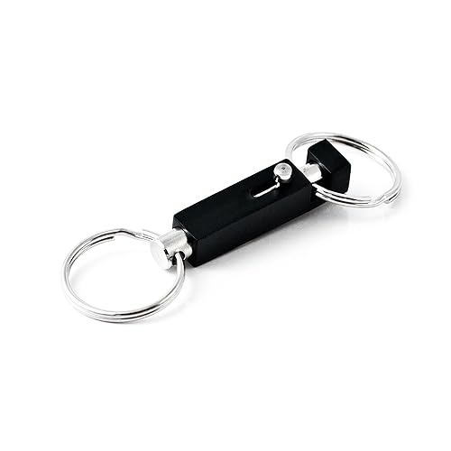 KEY-BAK Quick Release Side Slide, Pull Apart Key Chain Accessory