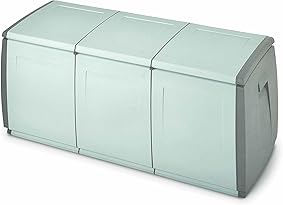 Terry - Baul plástico jardín, 139 x 54 x 57 cm 