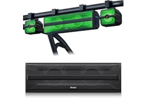 Ehaho 2.1CH Stereo UTV Sound Bar (Subwoofer) and Speakers, 16 Inch Bluetooth ATV Soundbar with RGB Lights, Waterproof Golf Cart Speakers, Marine Sound bar Compatible with SXS Polaris RZR Can-Am