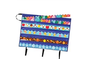 CARSON DELLOSA EDUCATION Carson Dellosa Teacher Bulletin Board Border Storage, Foldable Border Storage Pocket Chart-Organize Bulletin Board Borders and Wall Borders, Border Storage with Pockets (41" x 24.5")