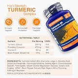 Zipvit Curcumin Tablets 95% Curcuminoids with Black Pepper 90 vegan view 7