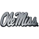Elektroplate University of Mississippi (Script Ole Miss) Emblem