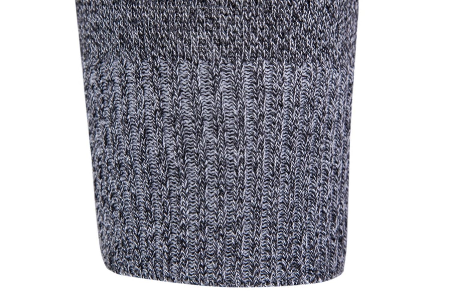 Elonglin Men Basic Sweater Fashion Fine Knit Crew Neck Coton Jumper Pullover Winter