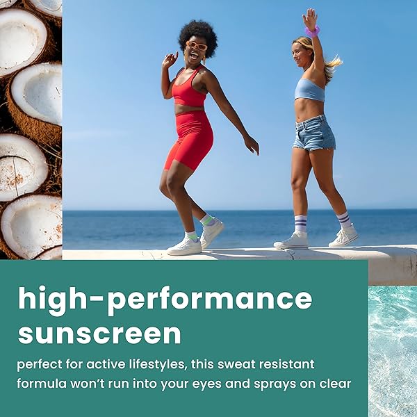 HAWAIIAN TROPIC SUNSCREEN ISLAND SPORT BROAD SPECTRUM SUN CARE SUNSCREEN SPRAY – SPF 15, 6 OUNCE