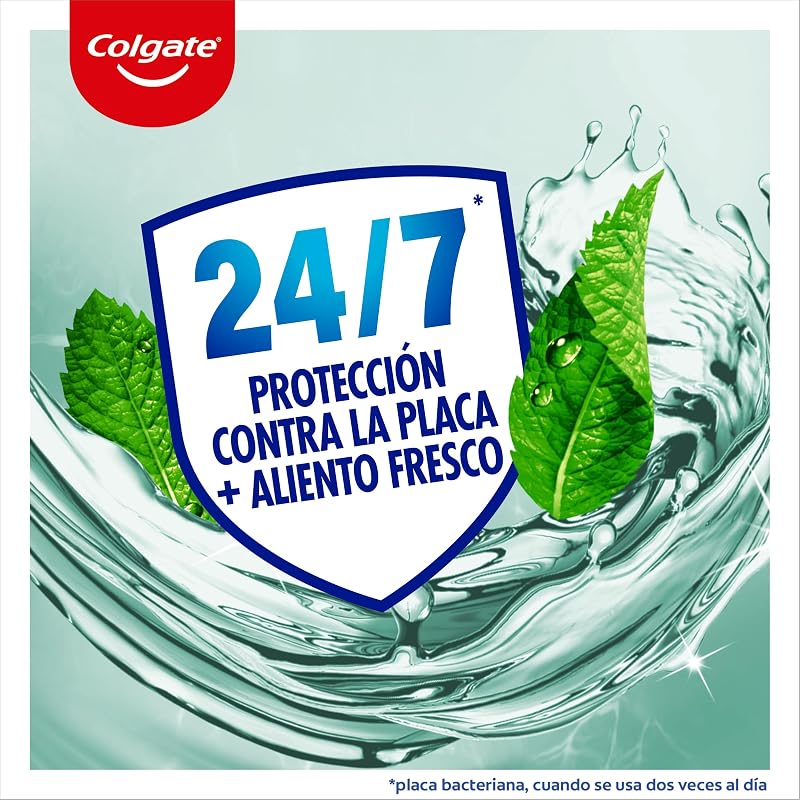 - Colutorio Plax Multiprotección Pack 3 x 500 ml - Enjuague Bucal con Flúor - Elimina la Placa Bacteriana y Proporciona una Protección 24h - Aliento Fresco