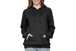 STRETCH IS COMFORT Women's and Plus Size Soft Hoodie with Extra Side Seam Zippered Pocket | Cozy and Functional | S-5X