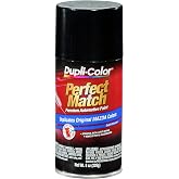 Dupli-Color Perfect Match Premium Automotive Paint, Black Mica, 8 oz