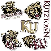 Desert Cactus Kutztown University Sticker Golden Bears KUr Vinyl Decals Laptop Water Bottle Car Scrapbook Sheet T2 (Type 2-2)