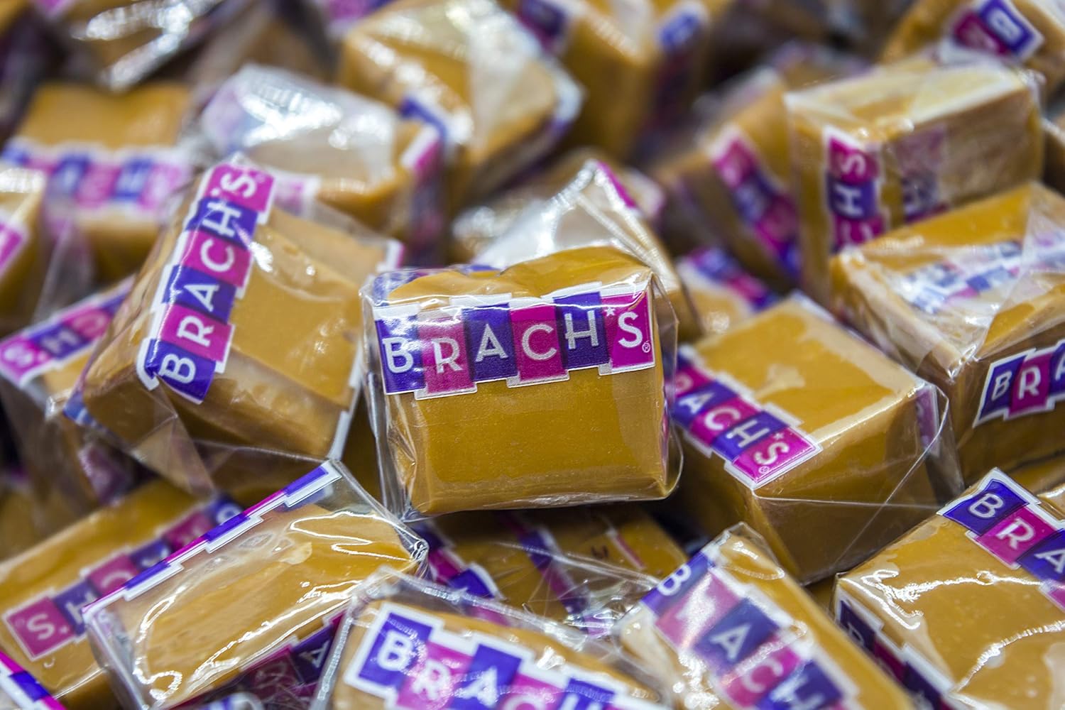 Brach's Milk Maid Caramel Squares Chewy Candy 1.5 Pounds