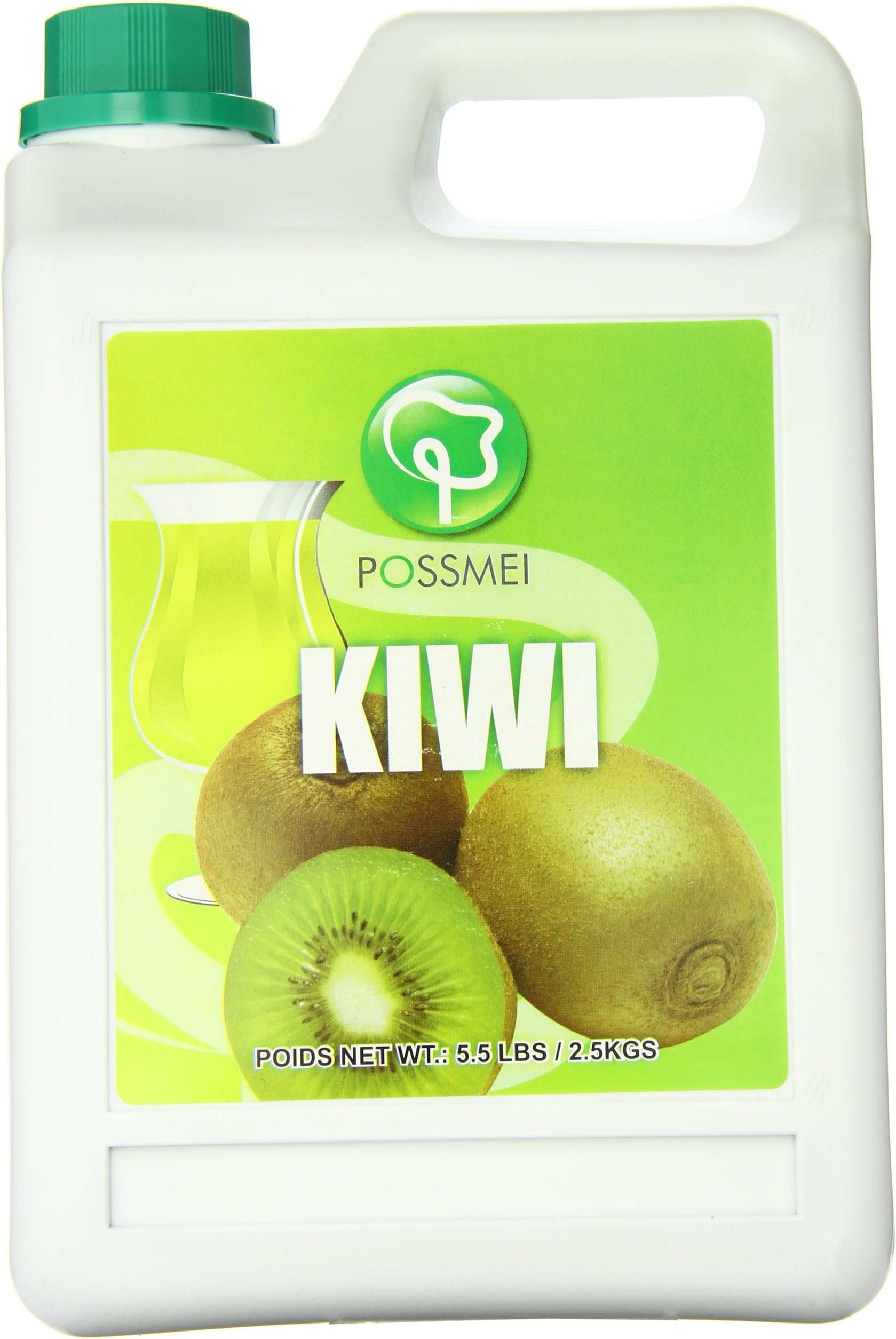 PossmeiFlavored Syrup, Kiwi, 5.5 Pound