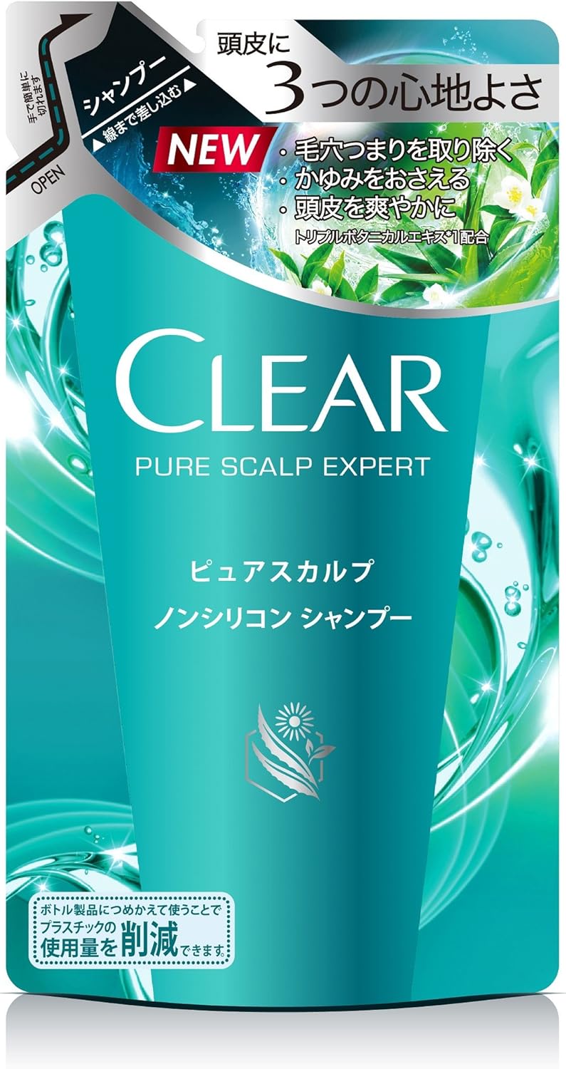 クリア ピュアスカルプ ノンシリコンシャンプー つめかえ用 300g Clear クリア ビューティー 通販 Amazon