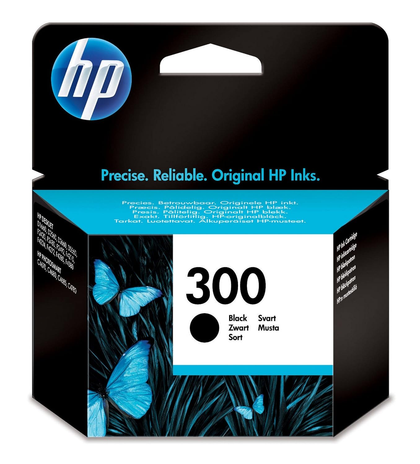 HP 300 Black Original Ink Cartridge (CC640EE) Amazon.co.uk Office