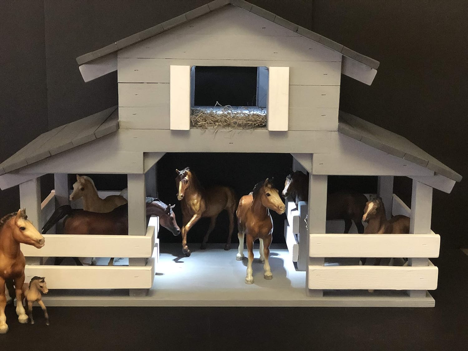 Equestrian Miniature Barns, kids Stables, toy barns, play