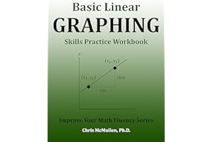 Basic Linear Graphing Skills Practice Workbook: Plotting Points, Straight Lines, Slope, y-Intercept & More (Improve Your Math