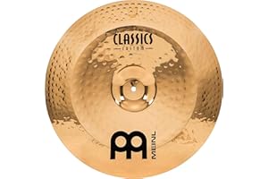 MEINL CYMBALS Meinl 18" China Cymbal - Classics Custom Brilliant - Made In Germany, 2-YEAR WARRANTY (CC18CH-B)