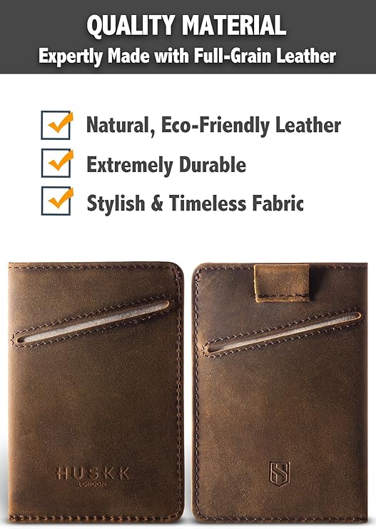 Huskk Herren Geldborse Dunkelbraun Csc Dbch Rfid Braun Csc Dbch Rfid Amazon De Koffer Rucksacke Taschen