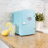 Koolatron Retro Mini Fridge 4L 12V 6 Can Table Top Quiet Portable view 7