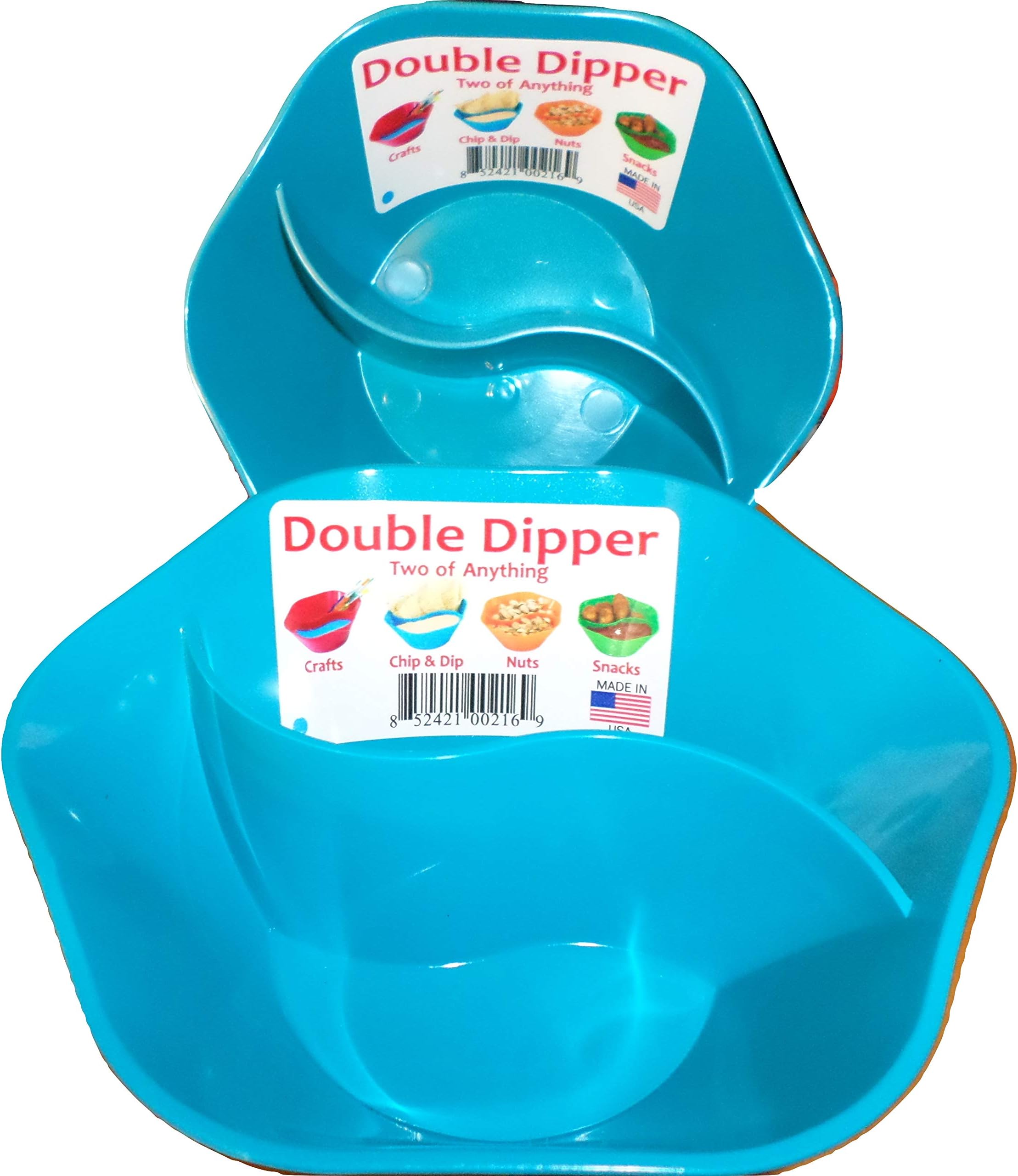 Double Dipper - Two of Anything Bowl - Set of 2 (Blue)