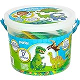 Perler Dinosaur Craft Bead Bucket Activity Kit, 5004 pcs