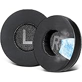 SOULWIT Cooling Gel Earpads Replacement for Sony WH-CH500/CH510/CH520,MDR-ZX100/ZX110/ZX110NC/ZX220/XB200/ZX300/ZX330BT,MDR-V100/V150/V200/V250/V300/V400, Ear Pads Cushions for DR-BT101 - Black