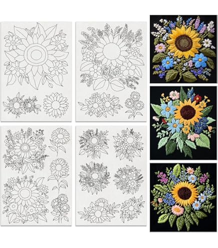 Lot De 27 Stabilisateurs De Motifs De Broderie De Sapins De