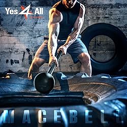 Yes4All Steel Mace Bell for Strength
