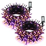 Brizled 2 Pack Purple & Orange Halloween