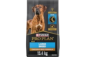 Purina Pro Plan Focus Large Breed Formula Adult Dry Dog Food - 34 Lb. Bag (Packaging may vary), Brown