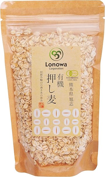 Amazon ろのわ 有機押し麦 0g ろのわ 大麦 押麦 通販